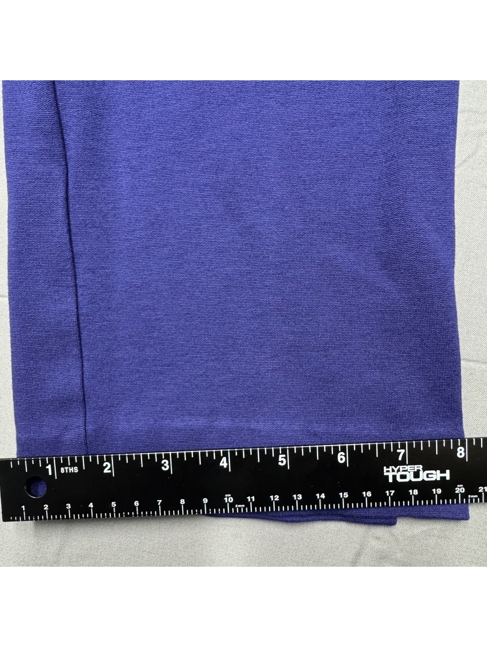 Chico's Women Brigitte Stretch Pull On Pants Size 2.5R 14 Purple Blue Ankle - Picture 5 of 12